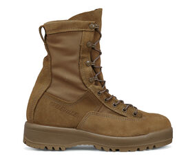 Belleville Steel Toe Waterproof Flight and Combat Boots in Coyote